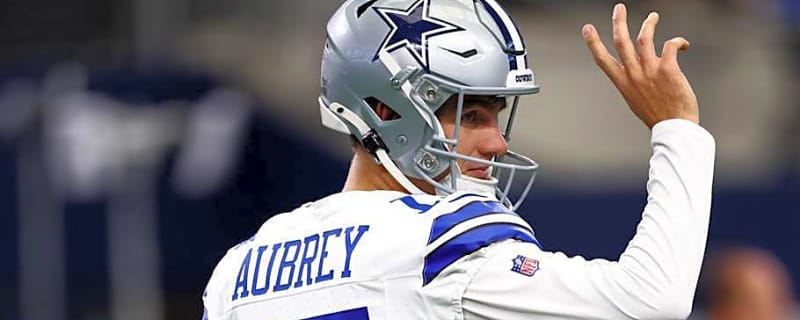 Cowboys kicker Brandon Aubrey slimed by teammates for Nickelodeon POTW award