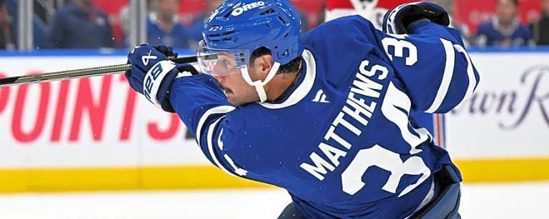 Auston Matthews is on verge of goal explosion for Maple Leafs