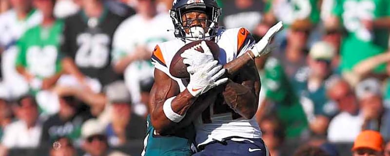 WR Courtland Sutton Quietly Makes Broncos History in Upset Win in Philly