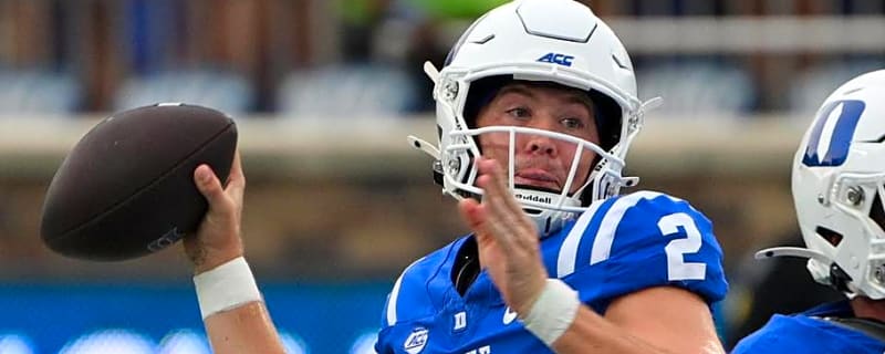 Why Duke Football Fans Should Remain Patient With Walker Eget