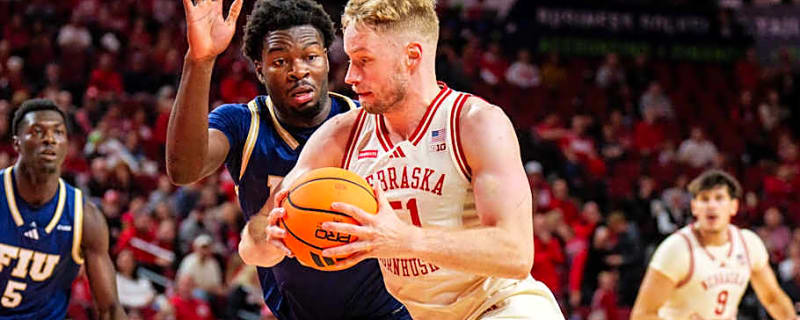 Mast&#39;s Triple-Double, Sandfort&#39;s Offensive Outburst Lead Nebrasketball Past FIU