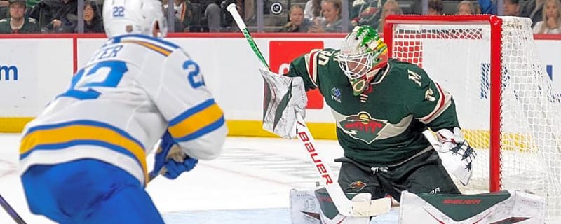 Wallstedt takes issue with Hofer's hit on Wild's star player