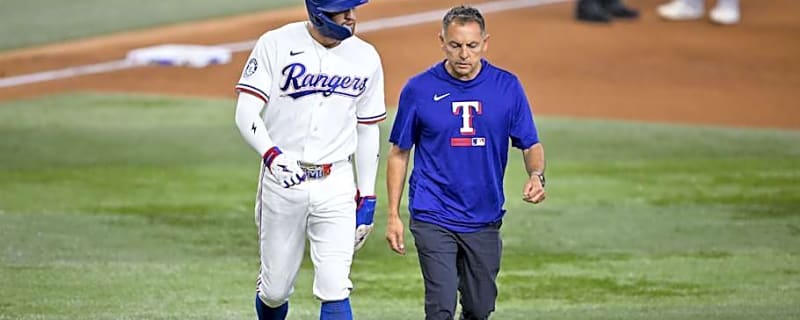 Rangers’ Brandon Nimmo Exits Tigers Game Early as Injury Precaution