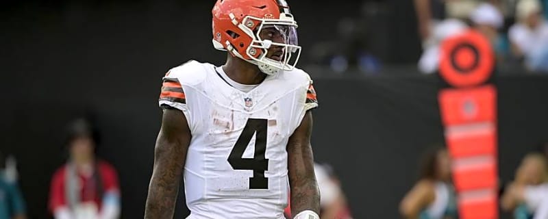 Deshaun Watson Blames Media For Having Too High of Expectations for the Browns Quarterback