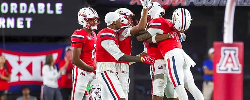 Arizona WR Isaiah Mizell reveals what it was like to catch Noah Fifita's record-breaking pass