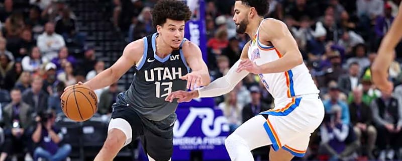Jazz Rookie Walter Clayton Jr. Posts Career-High vs. Thunder