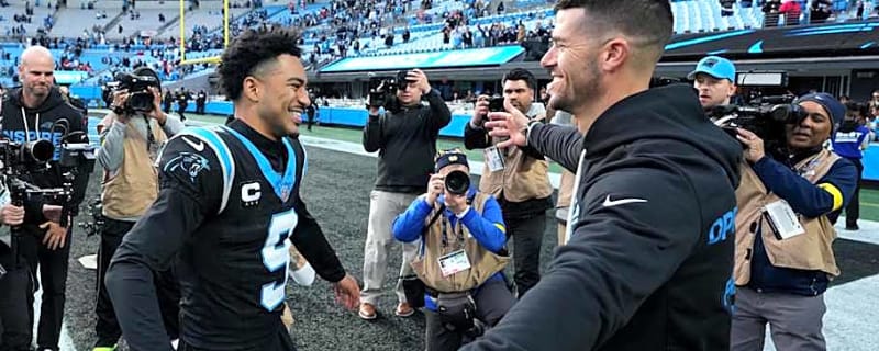 Dave Canales gushes over great game from Bryce Young vs. Buccaneers