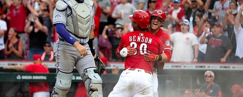 Listen to Will Benson&#39;s Game-Tying Triple As Heard on Reds and Rockies TV and Radio