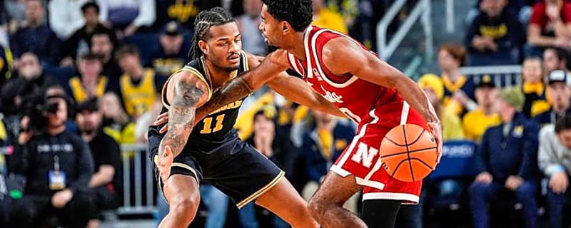 Nebrasketball Comes Up Short in Top-5 Battle in Ann Arbor, Suffers First Loss of the Season