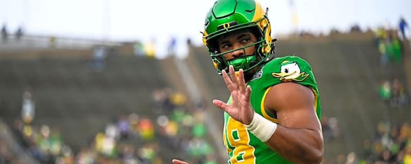 Oregon's Kenyon Sadiq was a man amongst children, and it should translate to the NFL