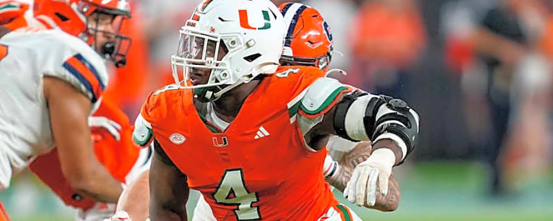 Miami Superstar Edge Rusher Named Semi Finalist for the Lott IMPACT Trophy