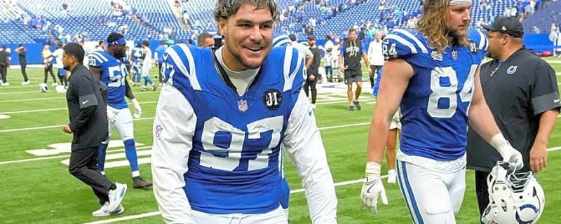 Colts' Laiatu Latu Embracing Pressure of Leading Pass Rush Group