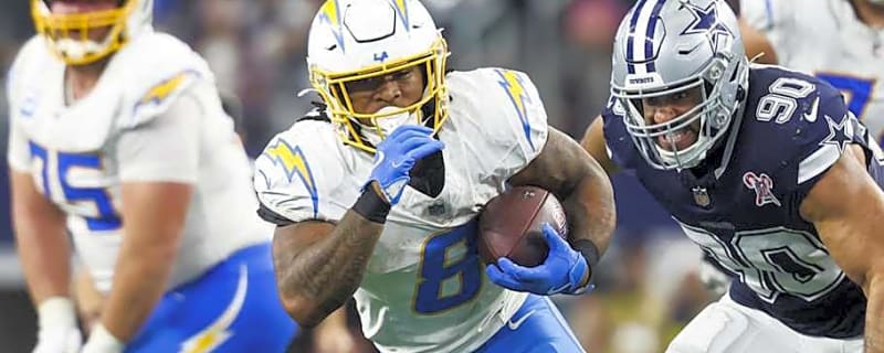 Chargers' Omarion Hampton disrespected in RB rankings
