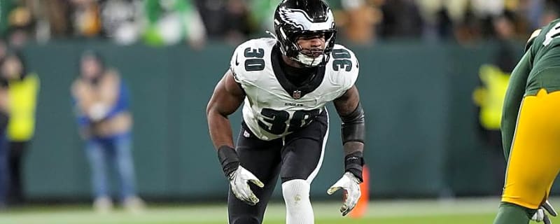 Jihaad Campbell Misses Start of OTAs -- Why Eagles Aren't Concerned He'll Miss Significant Time