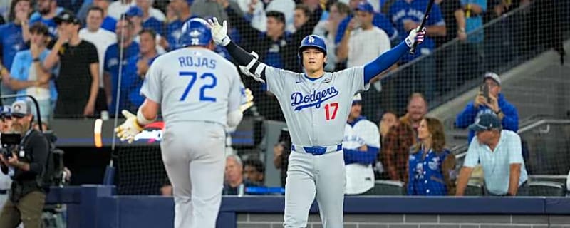 Dodgers' Shohei Ohtani Honoring Miguel Rojas in Touching Way After Death of Father
