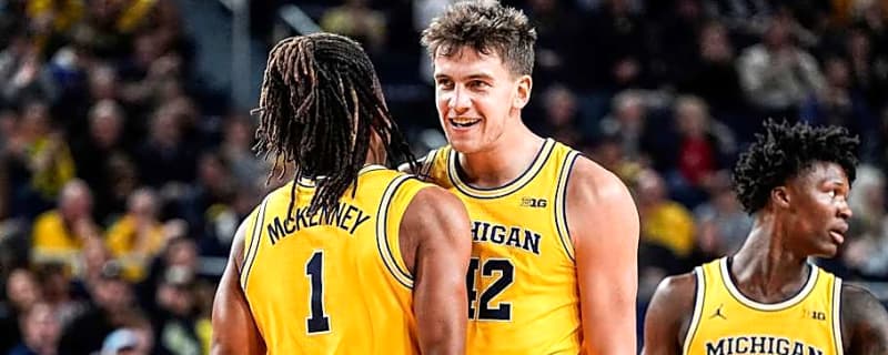 Dusty May, Will Tschetter praise Michigan star freshman after blowout victory