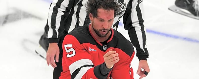 Sitting Brenden Dillon is the right call for the New Jersey Devils