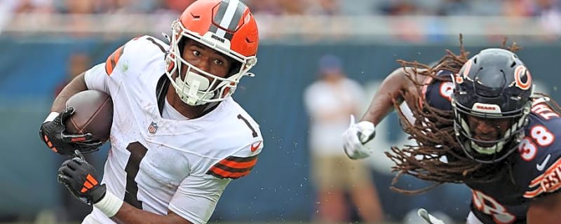 Browns WR KC Concepcion Has Lofty Goals That Have Never Before Been Achieved