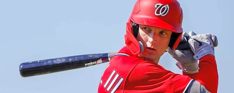 Watch: Nationals Rookie Gets First MLB Hit Off First Pitch, Then Steals Second