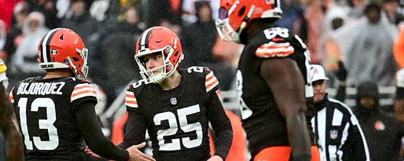 How Browns kicker Andre Szmyt has turned around his rookie season