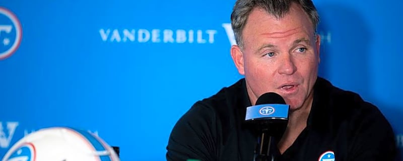Everything Titans GM Mike Borgonzi Said in First Appearance After Roster Cuts