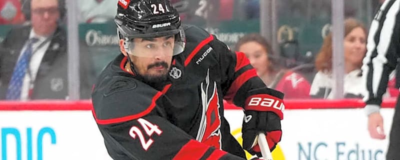 Hurricanes Star Played Through Shoulder Injury