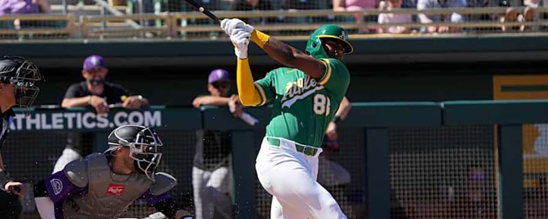 A's Top Prospect Appears to Have Taken a Big Step Toward the Majors