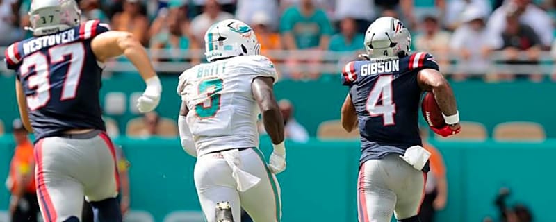 Patriots RB Awarded Weekly Special Teams Honor