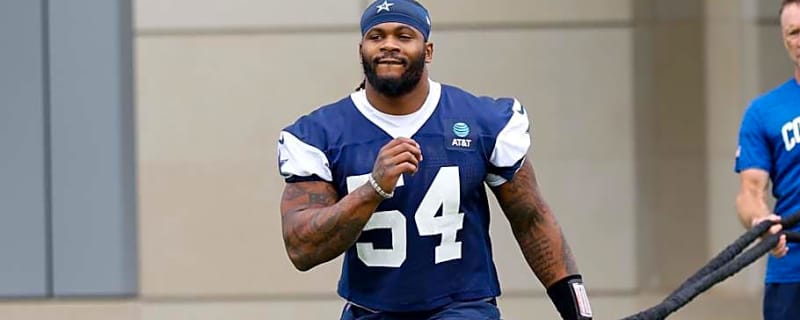 Sam Williams brought to tears in return to Cowboys training camp