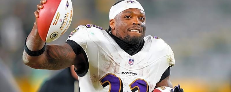 RB Derrick Henry Is Backing Ravens Reworked OL, Won't Shy Away From 300 Carries Again