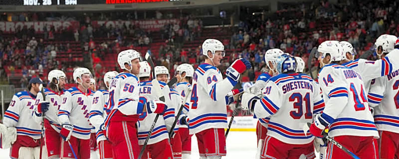 Rangers Forward Remains Unfazed by Hurricanes&#39; Shot Volume