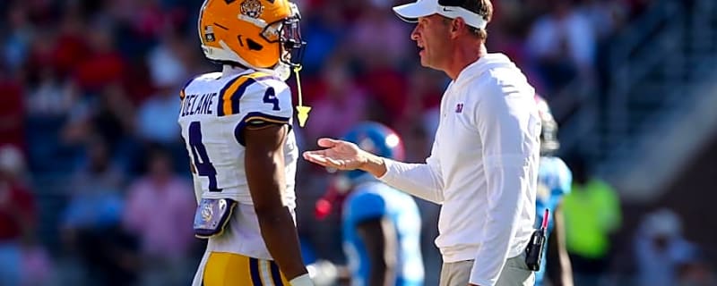 LSU Football Cornerback Mansoor Delane Named Finalist for Jim Thorpe Award