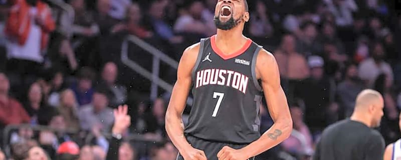 Why Rockets' Kevin Durant Belongs in the MVP Conversation