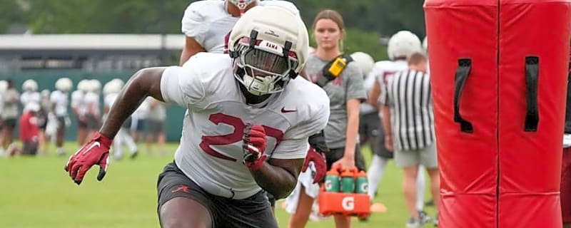 Alabama Wolf Jah-Marien Latham Working in Multiple Defensive Roles