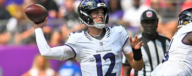 Ravens Undrafted Rookie QB Joe Fagnano Undaunted By Challenges Ahead