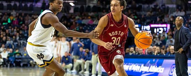 Boston College Men's Basketball Guard Caleb Steger to Enter Transfer Portal