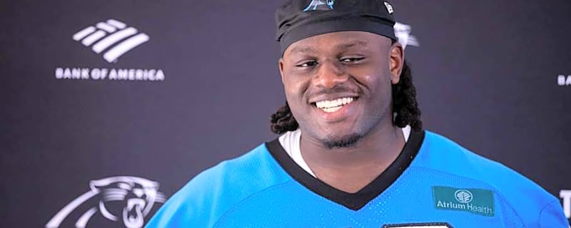 Ickey Ekwonu reiterates how he feels about the Panthers, contract situation