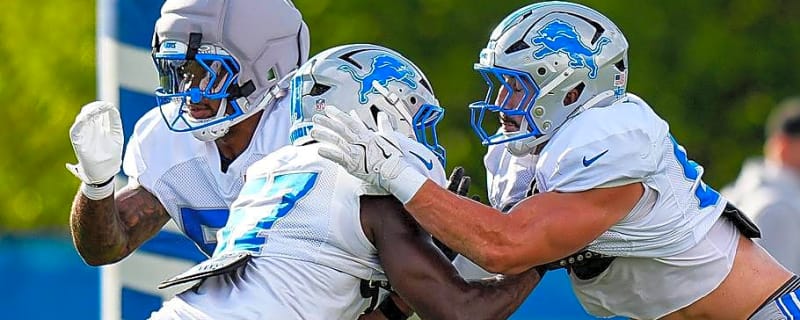 Detroit Lions Sign LB to Active Roster, Bring Back WR to Practice Squad