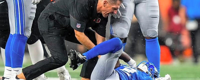 Lions Ennis Rakestraw Injury Not Believed to Be Major