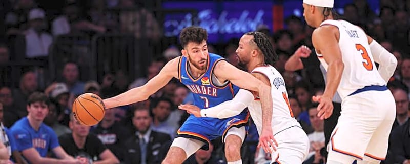 A Big Night From Chet Holmgren Helped The Thunder Hold On Down The Stretch