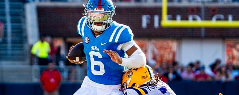 Ole Miss QB Trinidad Chambliss Previews 'Insane' Matchup with LSU