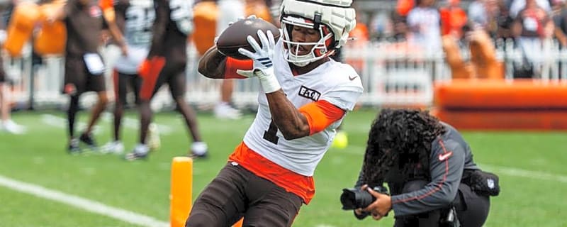 Browns Rookie Receiver KC Concepcion Named Recipient of Training Camp Award