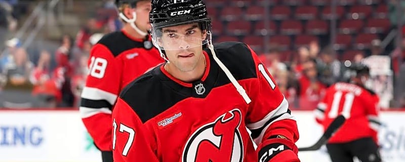 Luke Evangelista could turn into a scorer with the New Jersey Devils