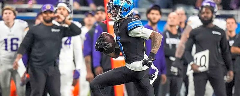 Lions' Jameson Williams Reacts to Being Named Pro Bowl Alternate