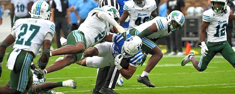 The Weekly Look at PFF Scores for the Green Wave in its Game vs Duke