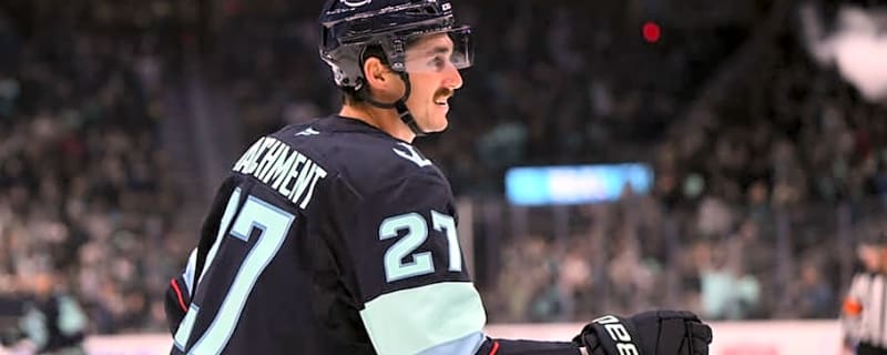 Kraken Forward Tallies Goal in Franchise Debut