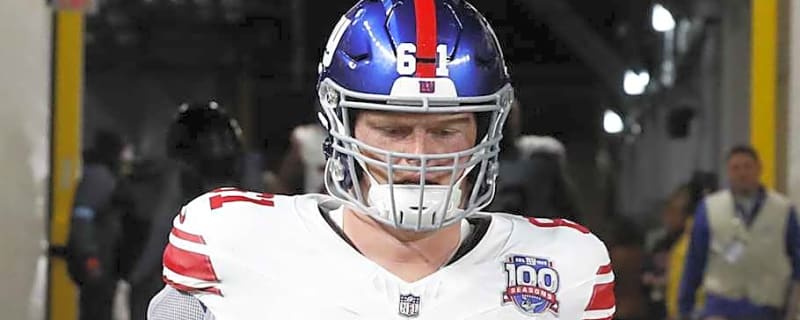 Giants Center John Michael Schmitz Facing Pivotal Season Ahead, Per New Ranking