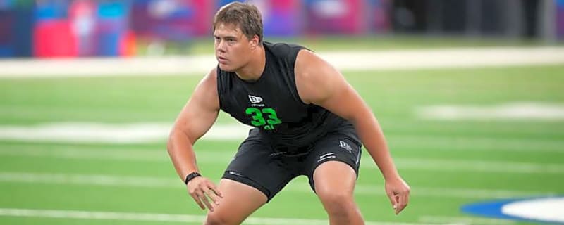 Why Caleb Lomu is a Popular Mock Draft Choice for the 49ers