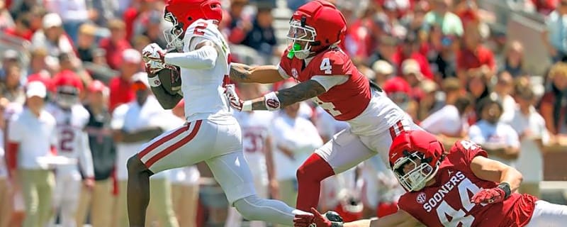 Oklahoma's Fall Camp Skill Position Battles 'Iron Sharpening Iron Every Day'