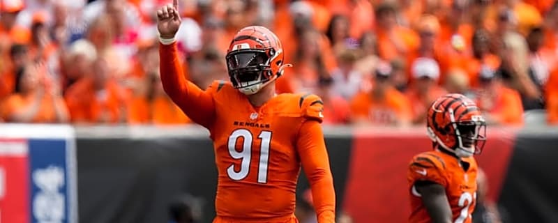 Bengals Predicted to Lose Star Pass Rusher Trey Hendrickson to AFC Contender in Free Agency